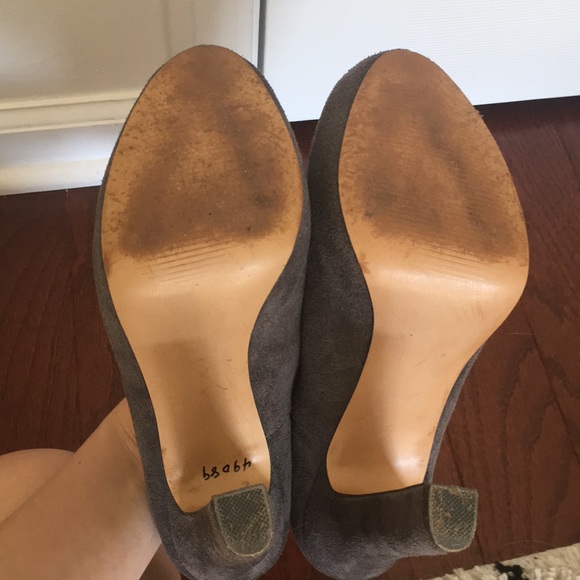 Steven by Steve Madden grey suede booties p-perin - Picture 5 of 5